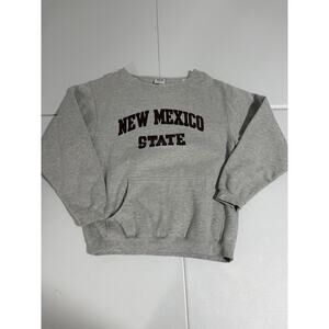 New Mexico State Aggies Crewneck Sweatshirt Mens Medium Gray TCX Vintage